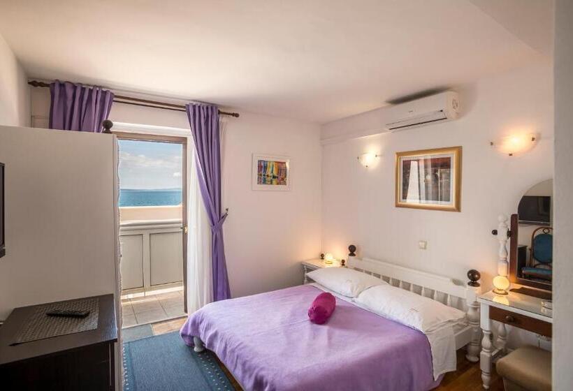 חדר דלוקס צדדי נוף לים, Pansion Amigos