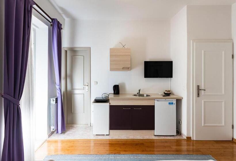 דירה בת חדר שינה 1 צדדית נוף לים, Pansion Amigos