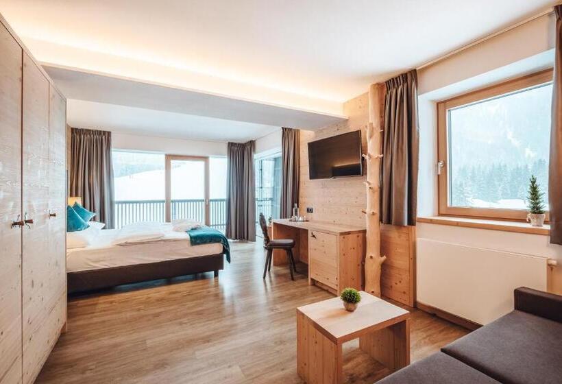 Quarto Deluxe, Das Berghotel   Plan De Gralba