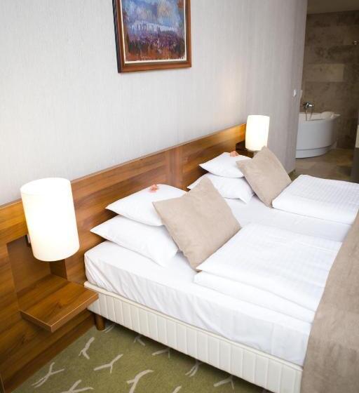 带大床的豪华间, Zenit Wellness Hotel Balaton