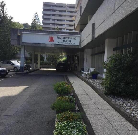 Апартаменты 1 Спальня Вид на Сад, Kurhaus Apartment King Size Bett 180x200