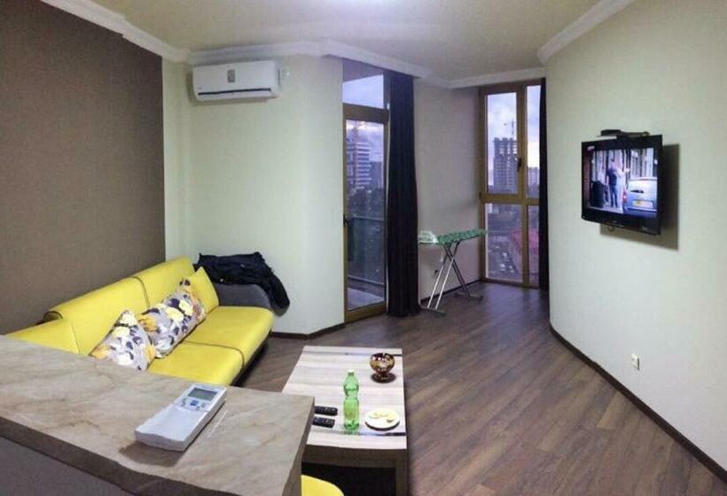 آپارتمان 1 خوابه با بالکن, Orbi Plaza Black Sea