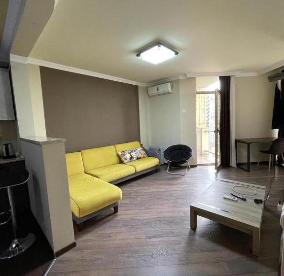 آپارتمان 1 خوابه با بالکن, Orbi Plaza Black Sea