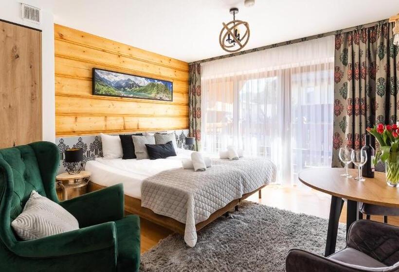 اتاق راحتی, Aparthotel Delta Zakopane - Delta Garden