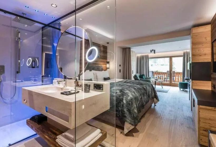 سوئیت جونیور با چشم‌انداز کوهستان, Bad Moos   Aqua Spa Resort