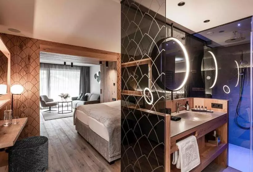 سوئیت جونیور با چشم‌انداز کوهستان, Bad Moos   Aqua Spa Resort