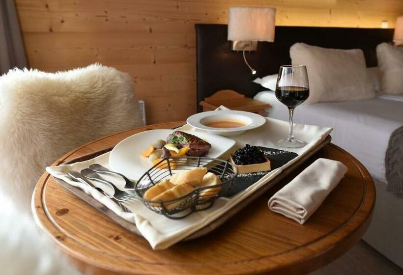 غرفة عائلية, Chalethôtel La Chemenaz, The Originals Relais