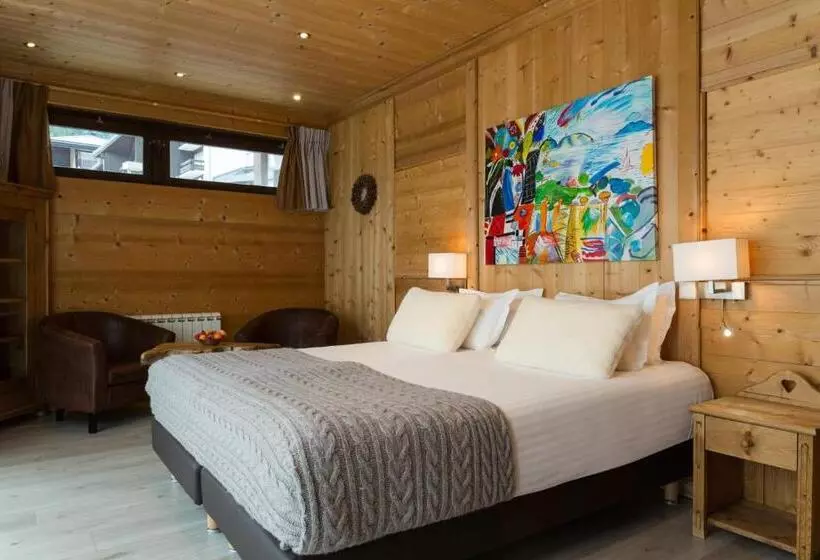 テラス付スイート, Chalethôtel La Chemenaz, The Originals Relais