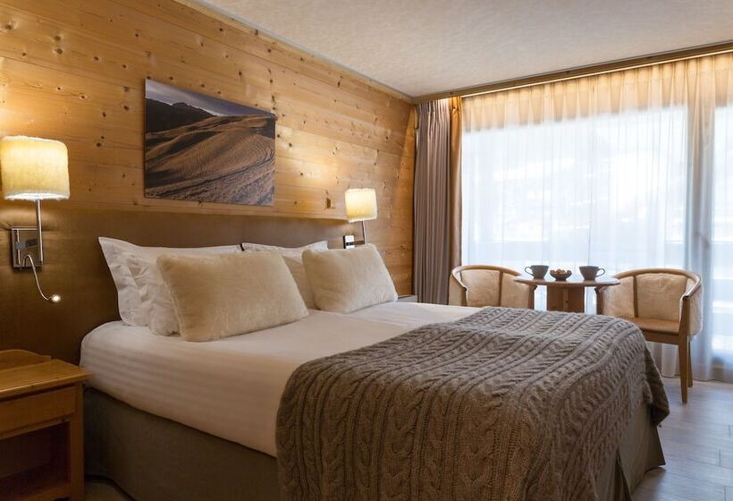 غرفة قياسية, Chalethôtel La Chemenaz, The Originals Relais