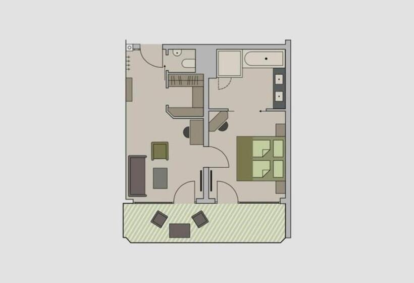 Люкс Повышенной Комфортности, Haubers Naturresort Gutshof