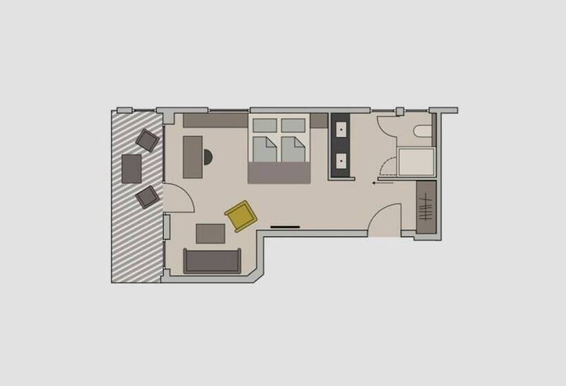 Студия Стандарт, Haubers Naturresort Gutshof