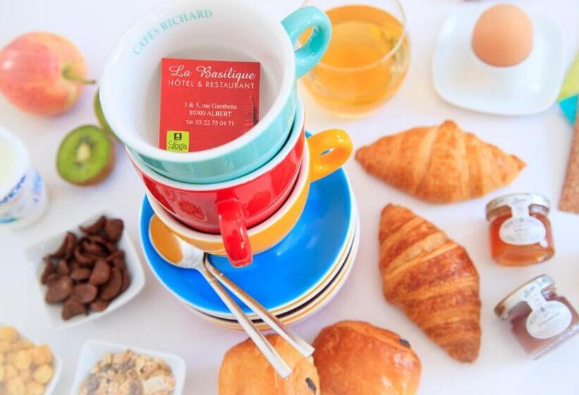 חדר סטנדרט יחיד, Logis Hotel & Restaurant De La Basilique