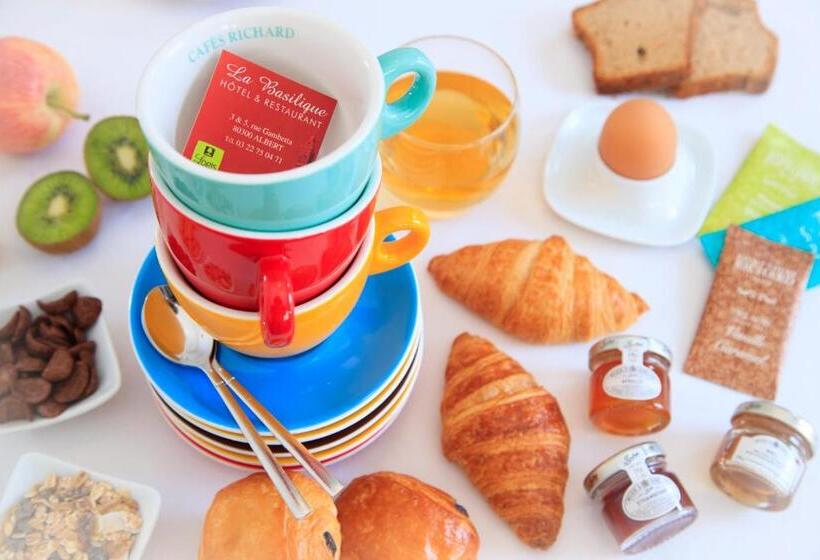 חדר סטנדרט יחיד, Logis Hotel & Restaurant De La Basilique