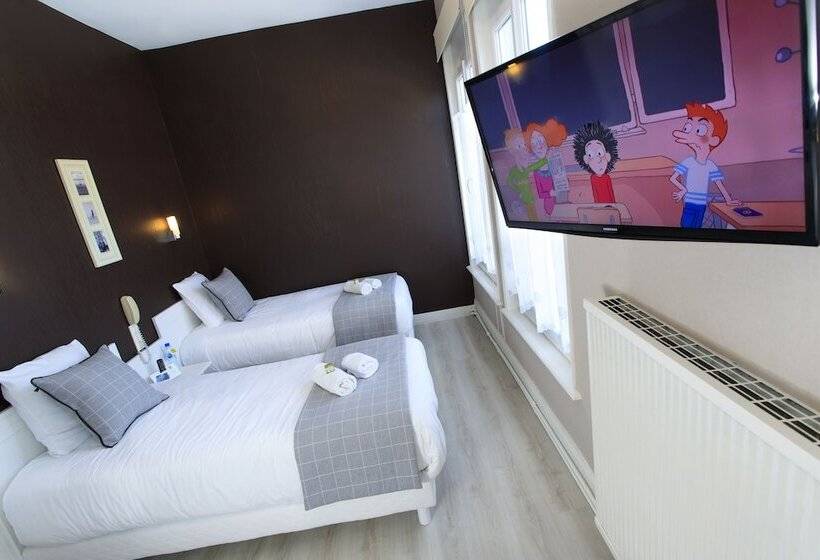 חדר סטנדרט, Logis Hotel & Restaurant De La Basilique