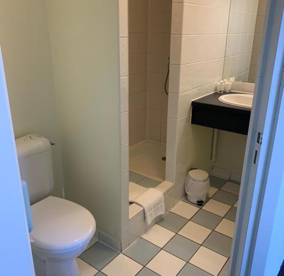 발코니 스탠다드 싱글 룸, Restaurant Les Chataigniers