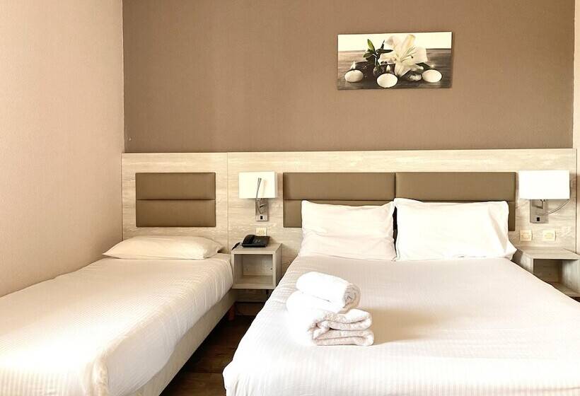 컴포트 트리플 룸, Restaurant Les Chataigniers