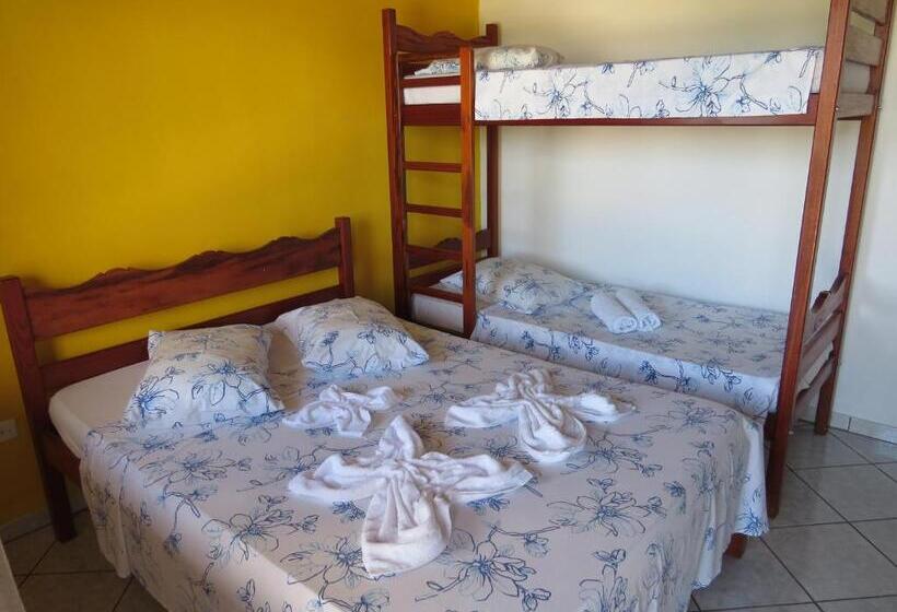 اتاق استاندارد چهار تخته, Pousada Casa Do Mar
