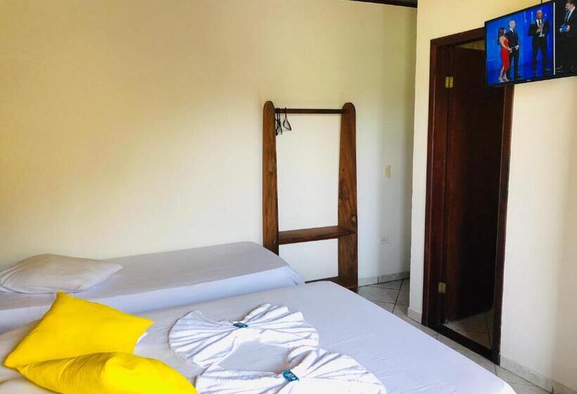 اتاق استاندارد سه نفره, Pousada Casa Do Mar