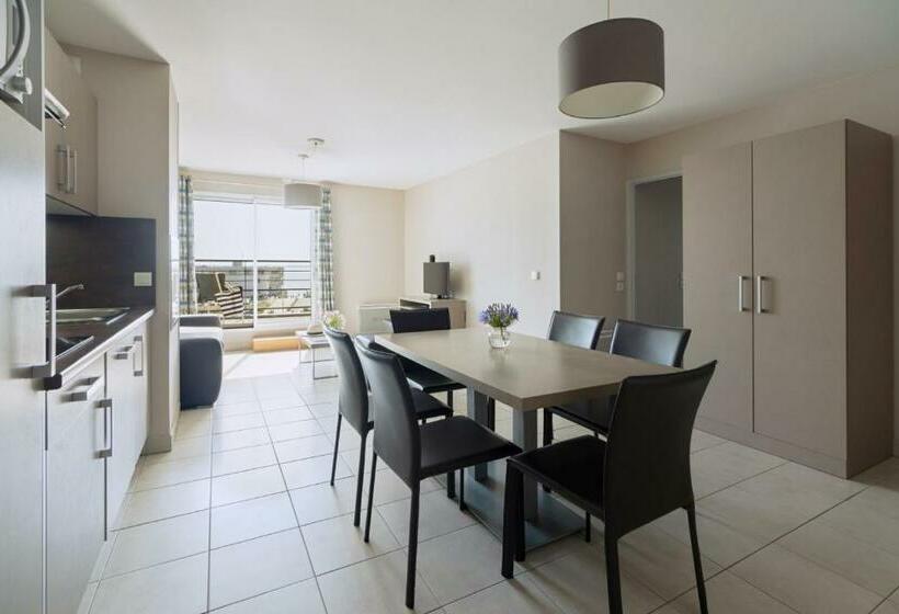 شقة غرفة نوم واحدة مطلة على المدينة, Residence Thalasso Concarneau