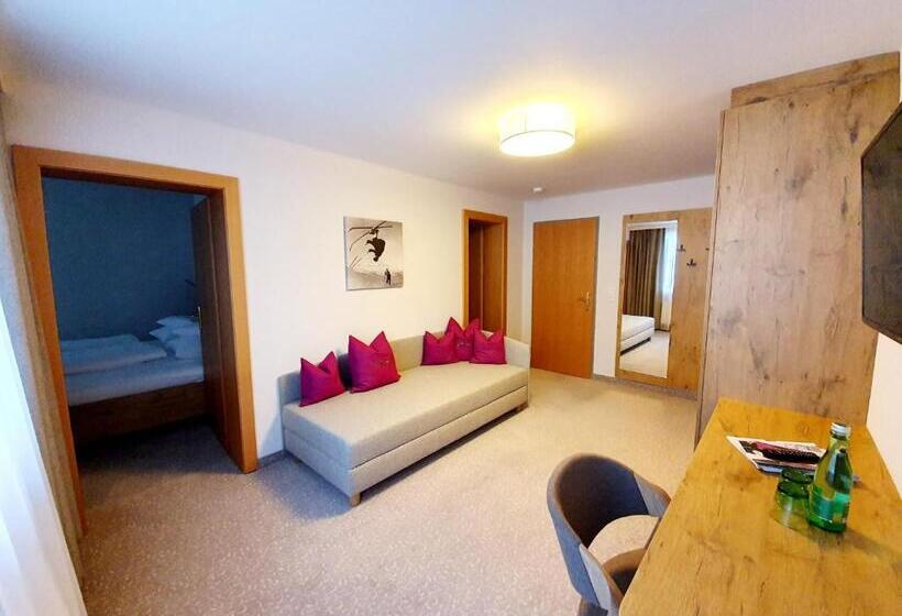 スイート(家族用), Austria Alpinhotel Ski In Ski Out An Der Edelweissbahn