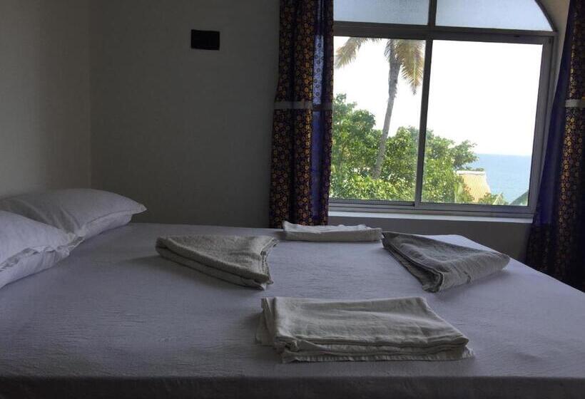 اتاق استاندارد با بالکن و چشم‌انداز دریا, Hope Hostels, Varkala   Helipad