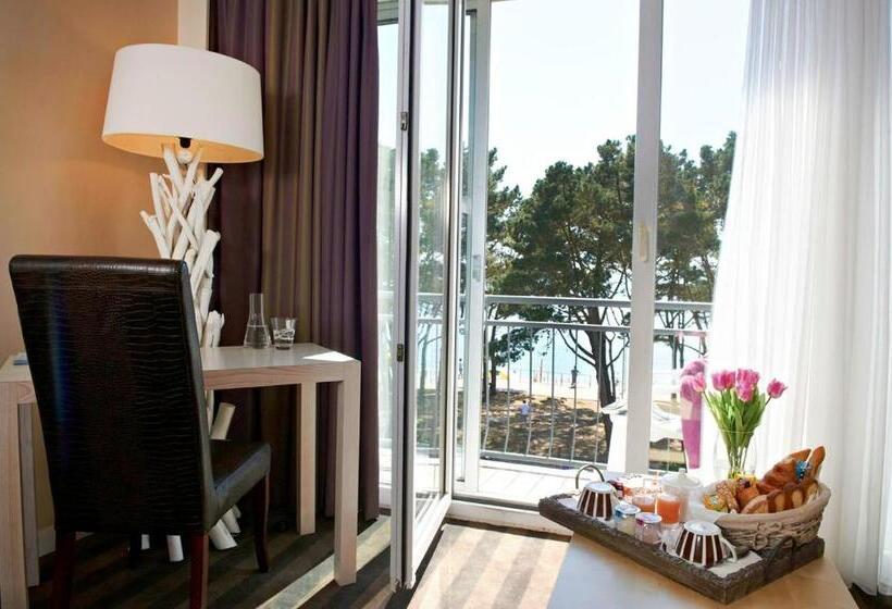 غرفة قياسية مطلّة علي البحر, Kastel & Spa Avec Piscine D Eau De Mer Chauffee