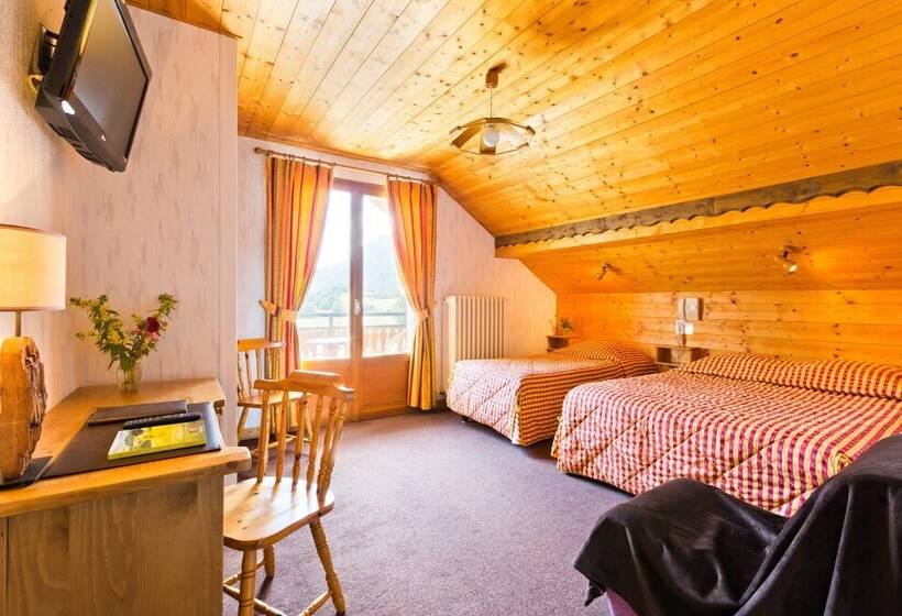 חדר סטנדרט לשלושה, Logis Hotel & Spa Beau Site