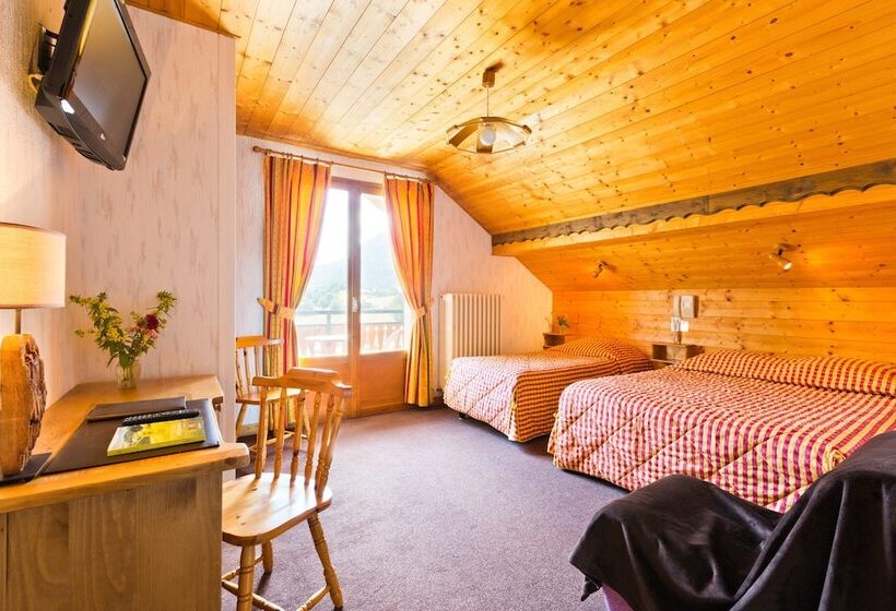 חדר סטנדרט לשלושה, Logis Hotel & Spa Beau Site