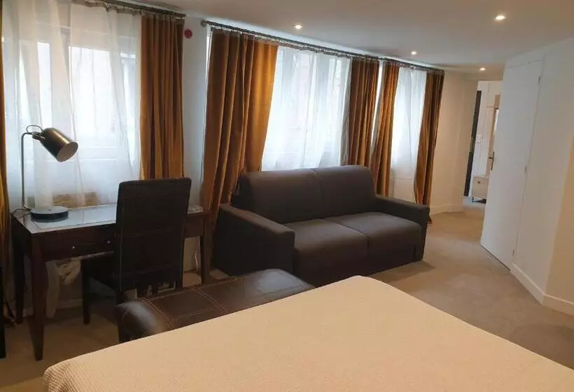 ファミリールーム, The Originals Boutique, Hôtel La Villa Marine, Le Tréport