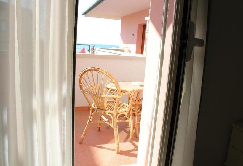 חדר סטנדרט נוף לים עם מרפסת, Del Sole