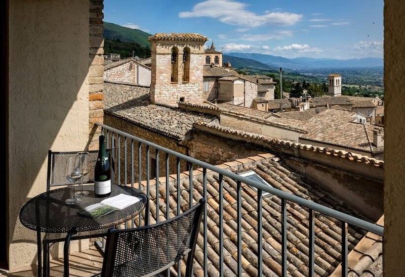 Tek Kişilik Lüks Oda, Posta Panoramic Assisi