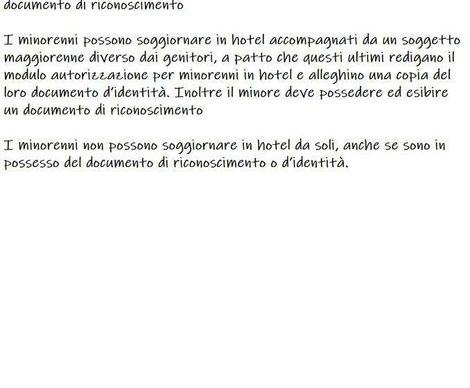 חדר סטנדרט לארבעה, Ulivo