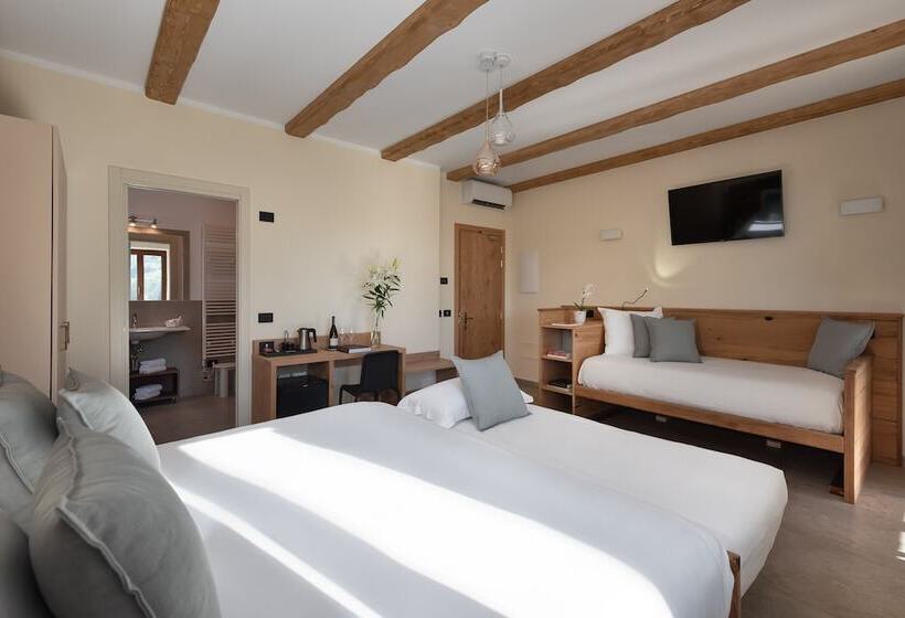 غرفة قياسية رباعية, Sporting Hotel San Felice