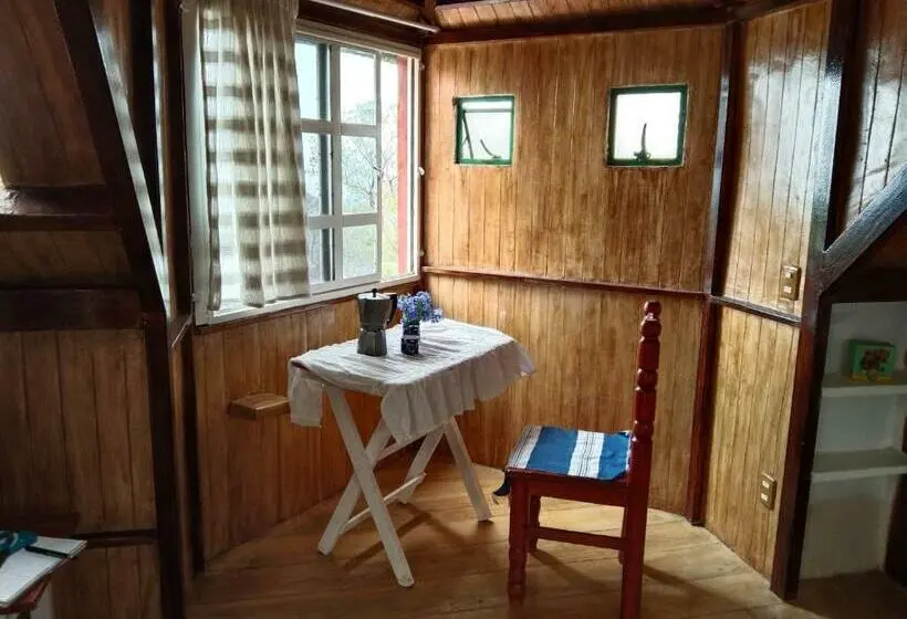 スタンダードシングルルーム, Cabañita Con Cocineta Y Vista A La Montaña