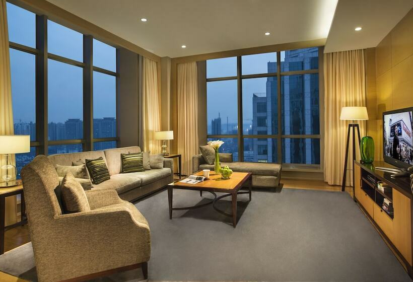 带1个卧室的豪华公寓, Somerset Grand Central Dalian