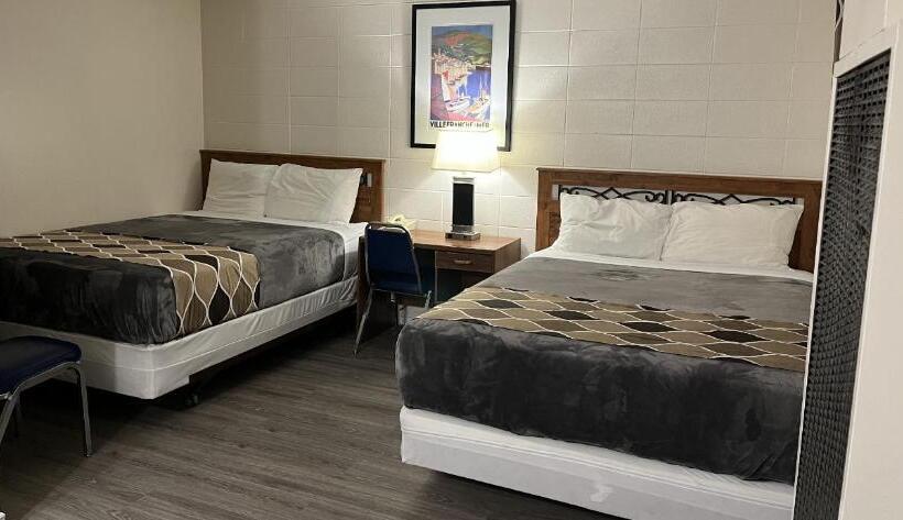 חדר סטנדרט שתי מיטות זוגיות, West Castle Motel