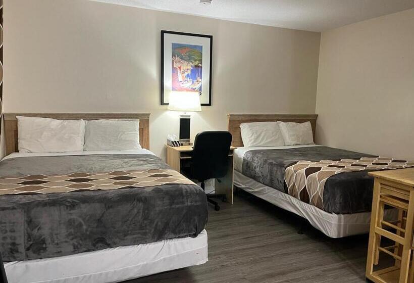 חדר סטנדרט שתי מיטות זוגיות, West Castle Motel