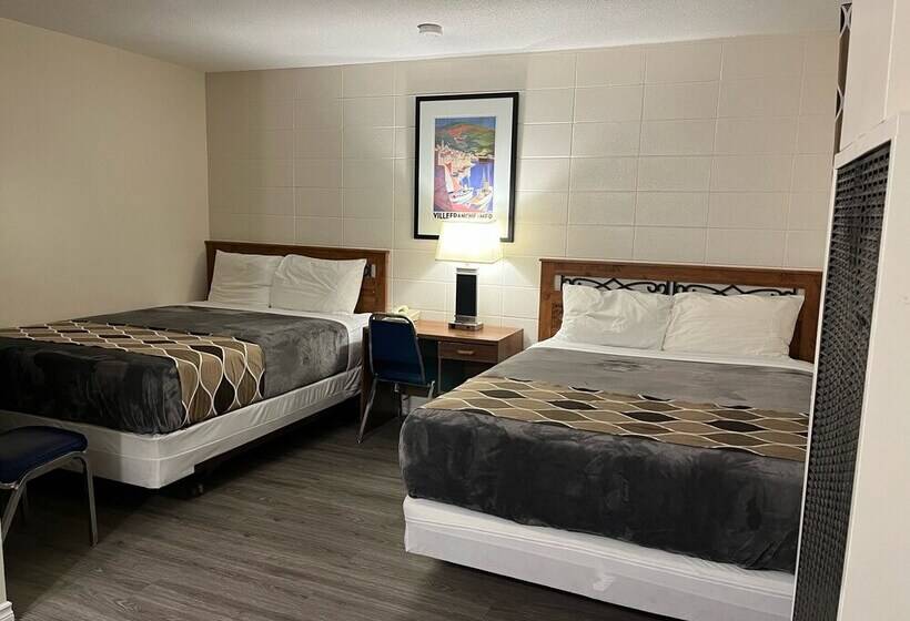 חדר סטנדרט שתי מיטות זוגיות, West Castle Motel