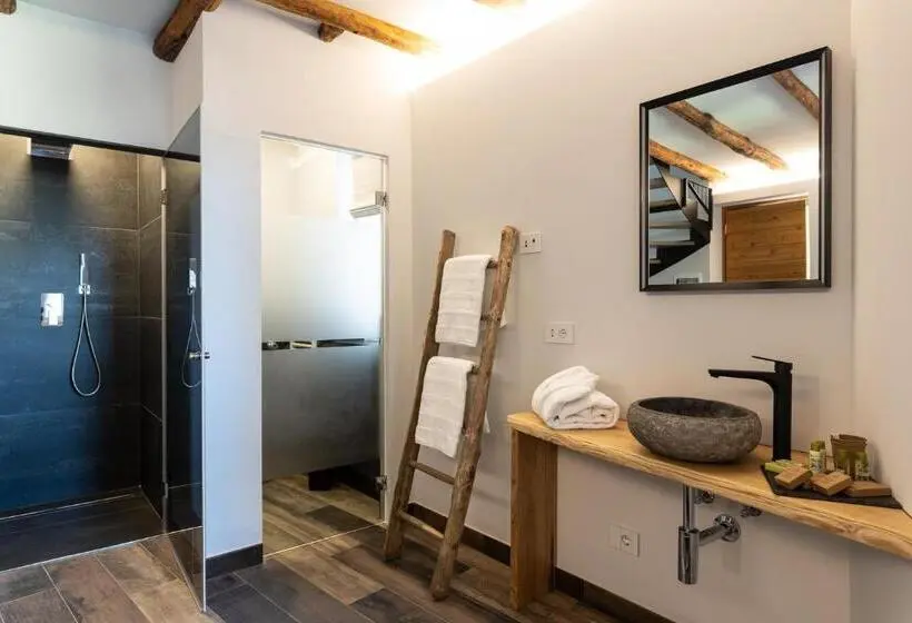キングサイズベッドのデラックスルーム, Agriturismo Il Medeghino