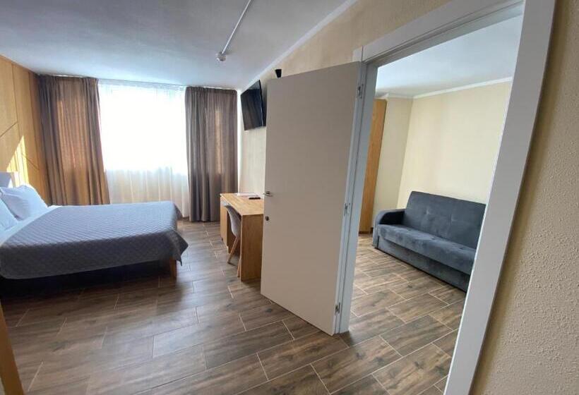 침실 1개 전망 아파트, El Patio Hostal