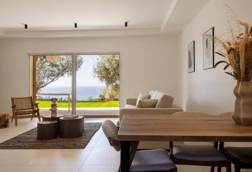 带1个卧室的带海景的公寓, Résidence Omigna