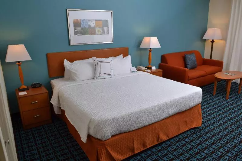 キングサイズベッドのスタンダードルーム, Fairfield Inn & Suites Effingham