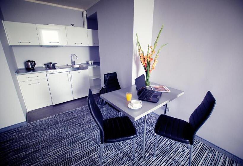 带1个卧室的公寓, śląsk