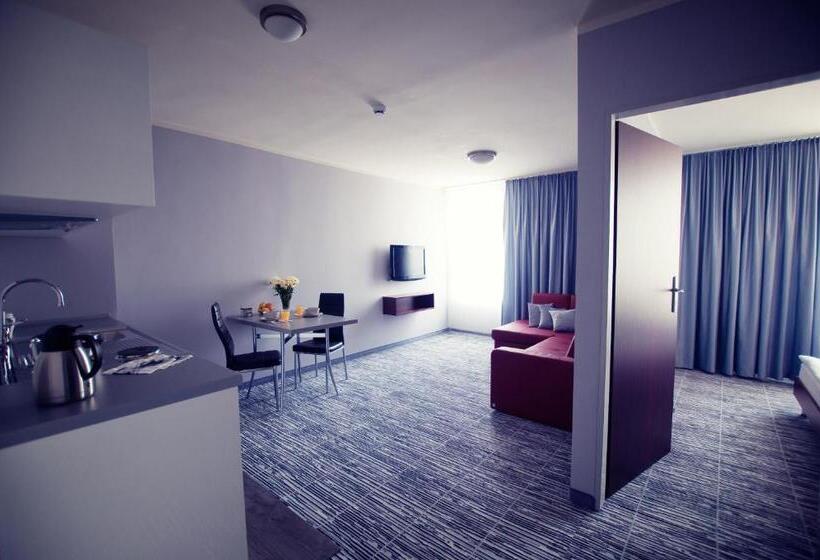 带1个卧室的公寓, śląsk