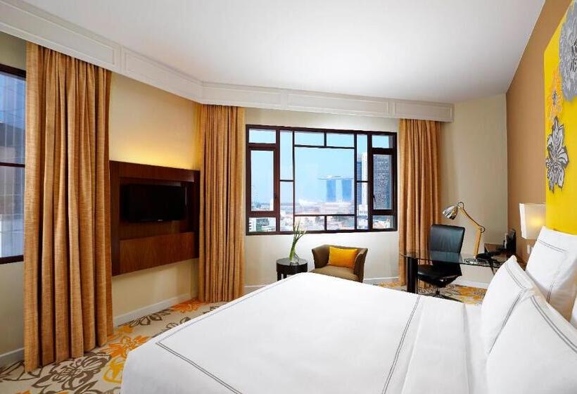 اتاق اجرایی با تخت بزرگ, Paradox Singapore Merchant Court At Clarke Quay