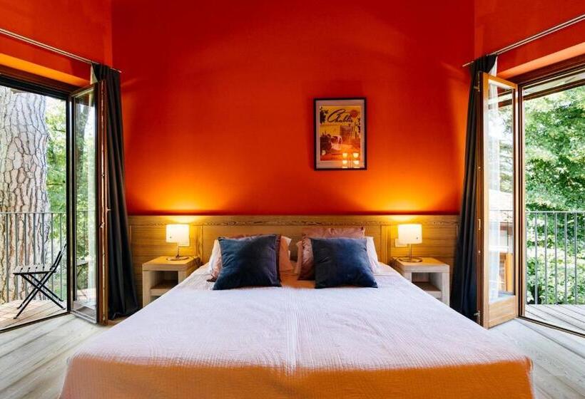 带阳台的豪华间, Accademia Vine Lodge