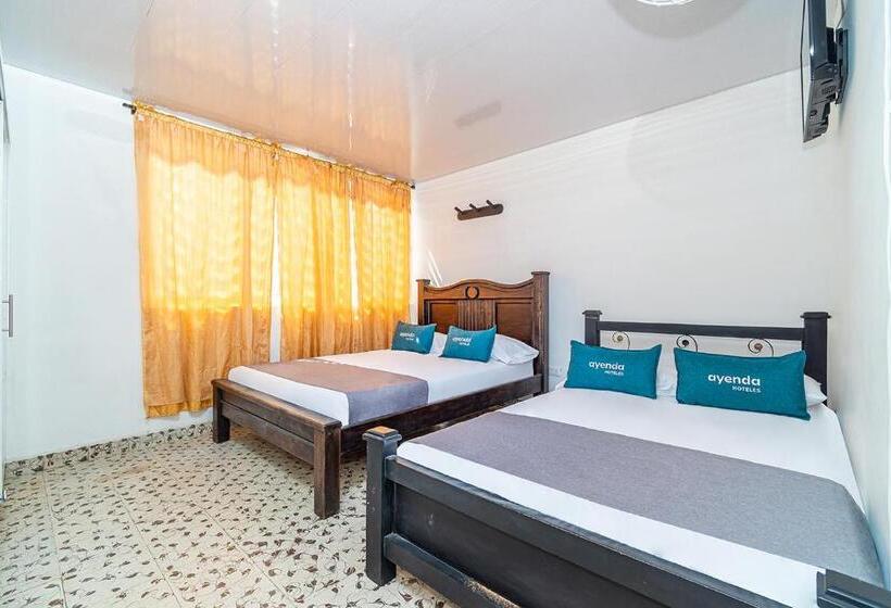 חדר סטנדרט לארבעה, Ayenda Bariloche La 22