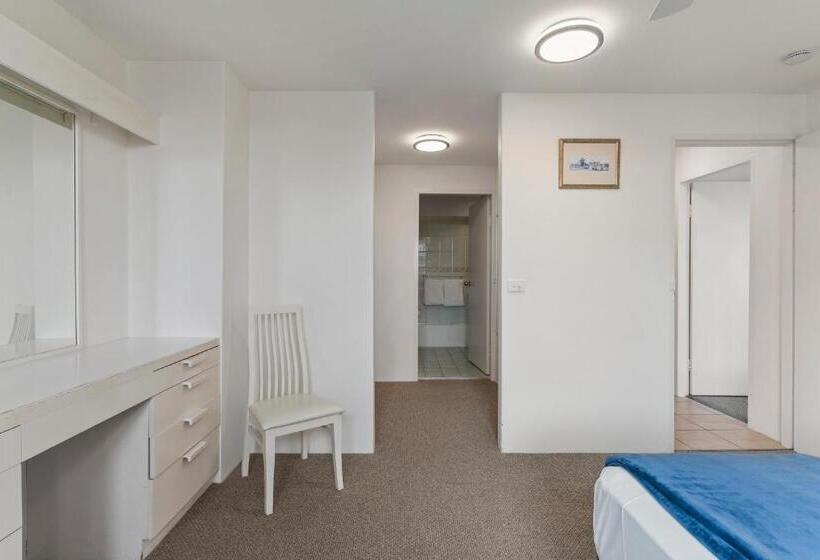 شقة غرفتين نوم مطلة على الحديقة, 84 The Spit Holiday Apartments