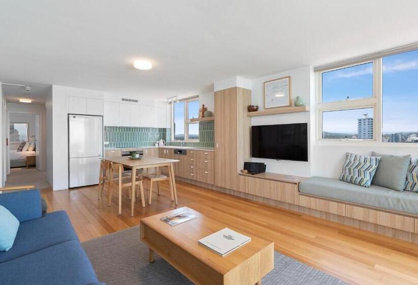 شقة إدارية غرفتين نوم, 84 The Spit Holiday Apartments