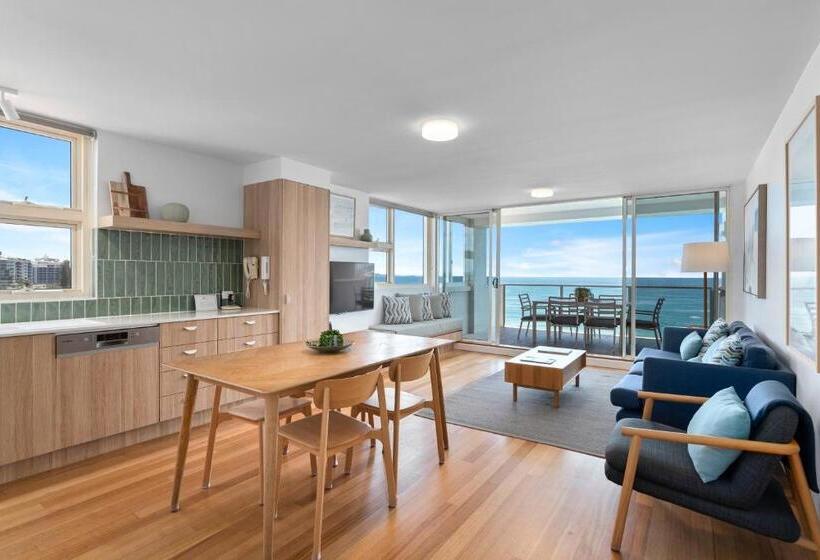 شقة إدارية غرفتين نوم, 84 The Spit Holiday Apartments